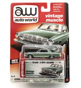 1963 Dodge Polara kovový model Auto World – M 1:64 (AW64032-1B)